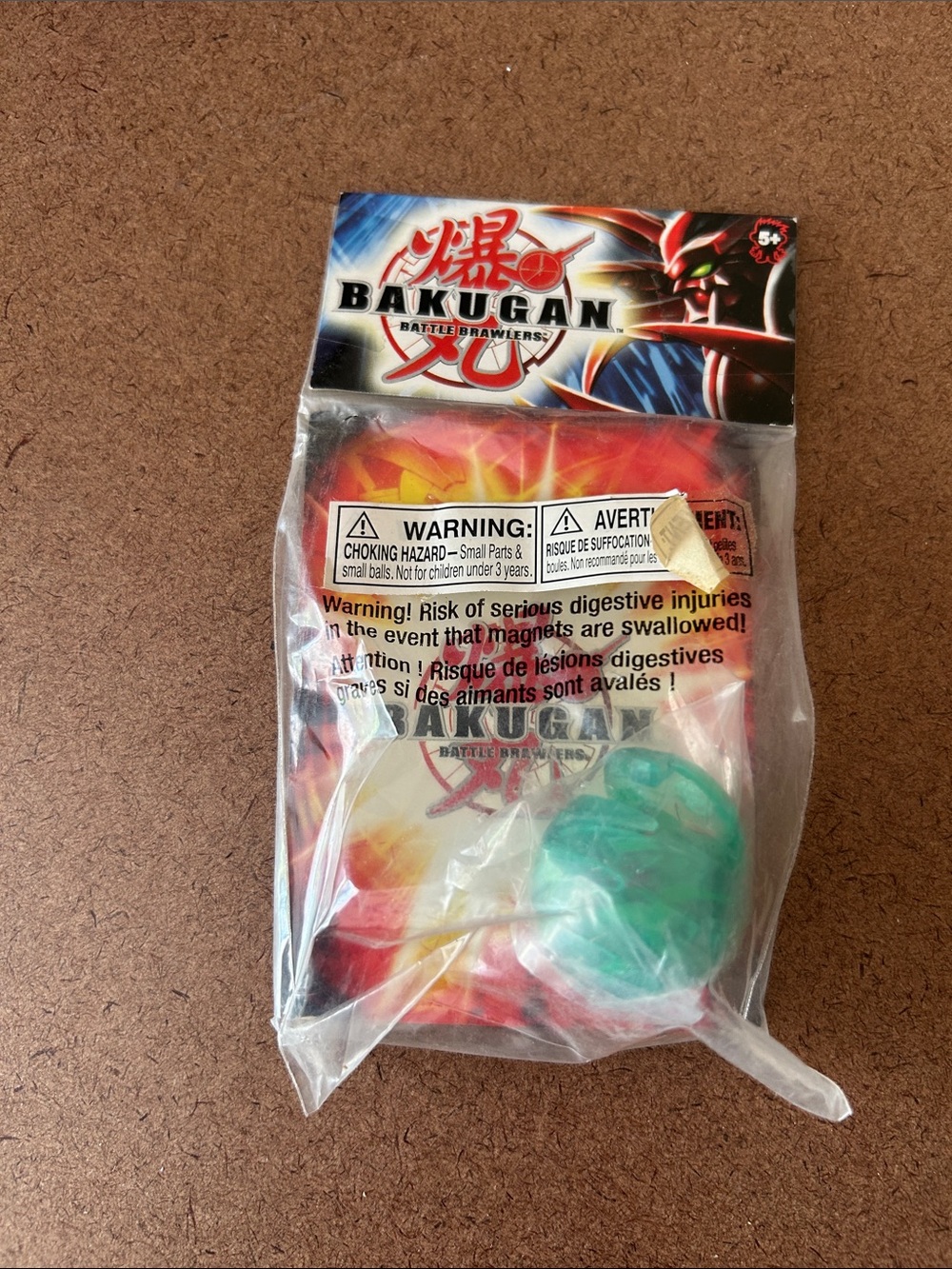 New In package translucent Bakugan